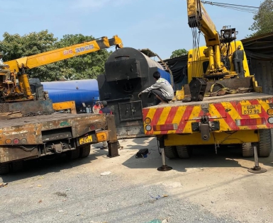  Lắp Đặt Nồi Hơi Công Suất 3000kg/h Tại Tây Ninh