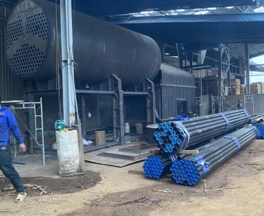  Lắp Đặt Lò Hơi 5000kg/h Tại Bình Phước