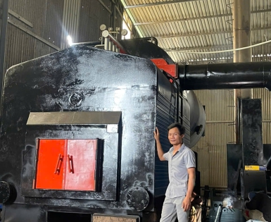  Lắp Đặt Nồi Hơi 3500kg Tại Long Thành Đồng Nai