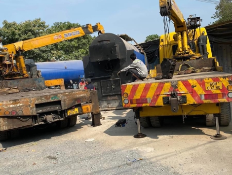 Lắp Đặt Nồi Hơi Công Suất 3000kg/h Tại Tây Ninh