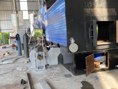 Thi Công Nồi Hơi 7000kg/h Tại Tiền Giang