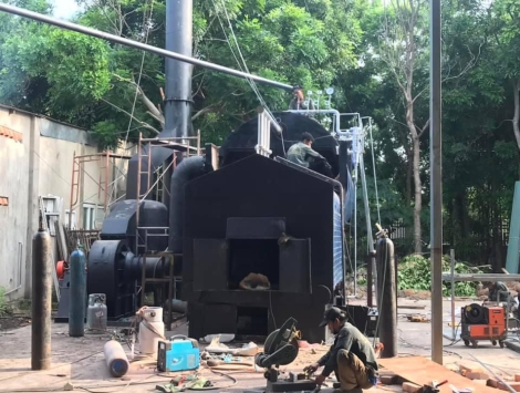 Thi Công Lắp Đặt Nồi 5000kg/h Tại Vĩnh Cửu Đồng Nai