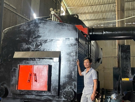 Lắp Đặt Nồi Hơi 3500kg Tại Long Thành Đồng Nai