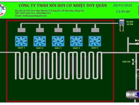 Thi Công Hệ Thống Sấy Gỗ Điều Khiển Từ Xa Tại Đồng Nai