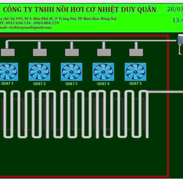 Lắp đặt hệ thống sấy gỗ tự động tại hóc môn TPHCM 
