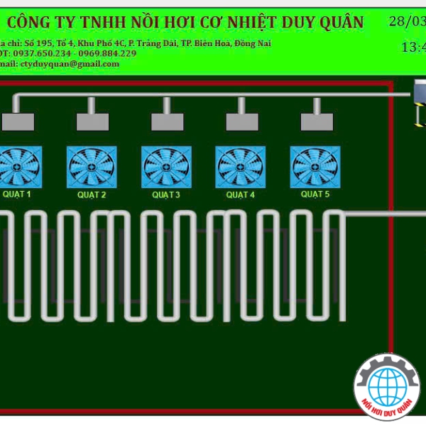 Lắp đặt hệ thống sấy gỗ tự động tại hóc môn TPHCM